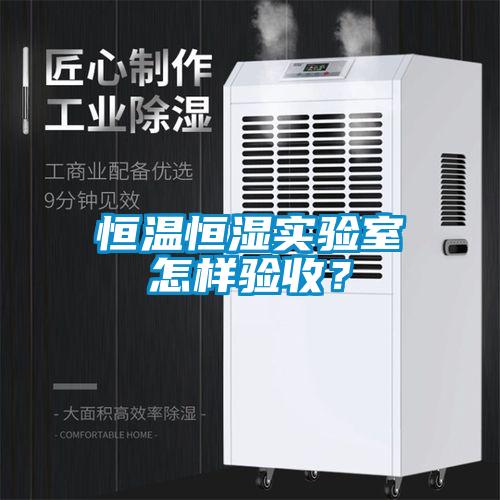 恒溫恒濕實驗室怎樣驗收？