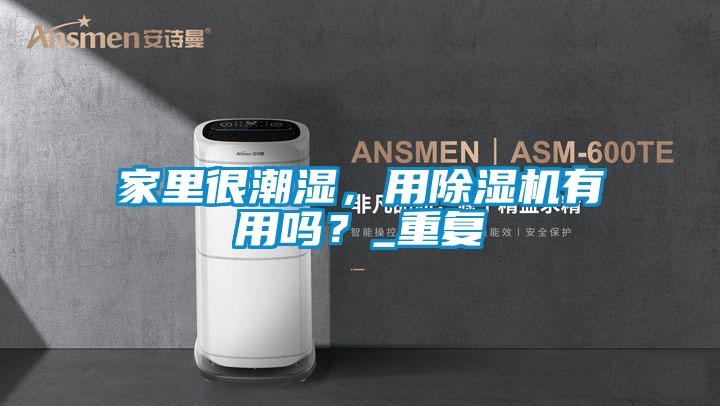 家里很潮濕,用除濕機有用嗎?_重復